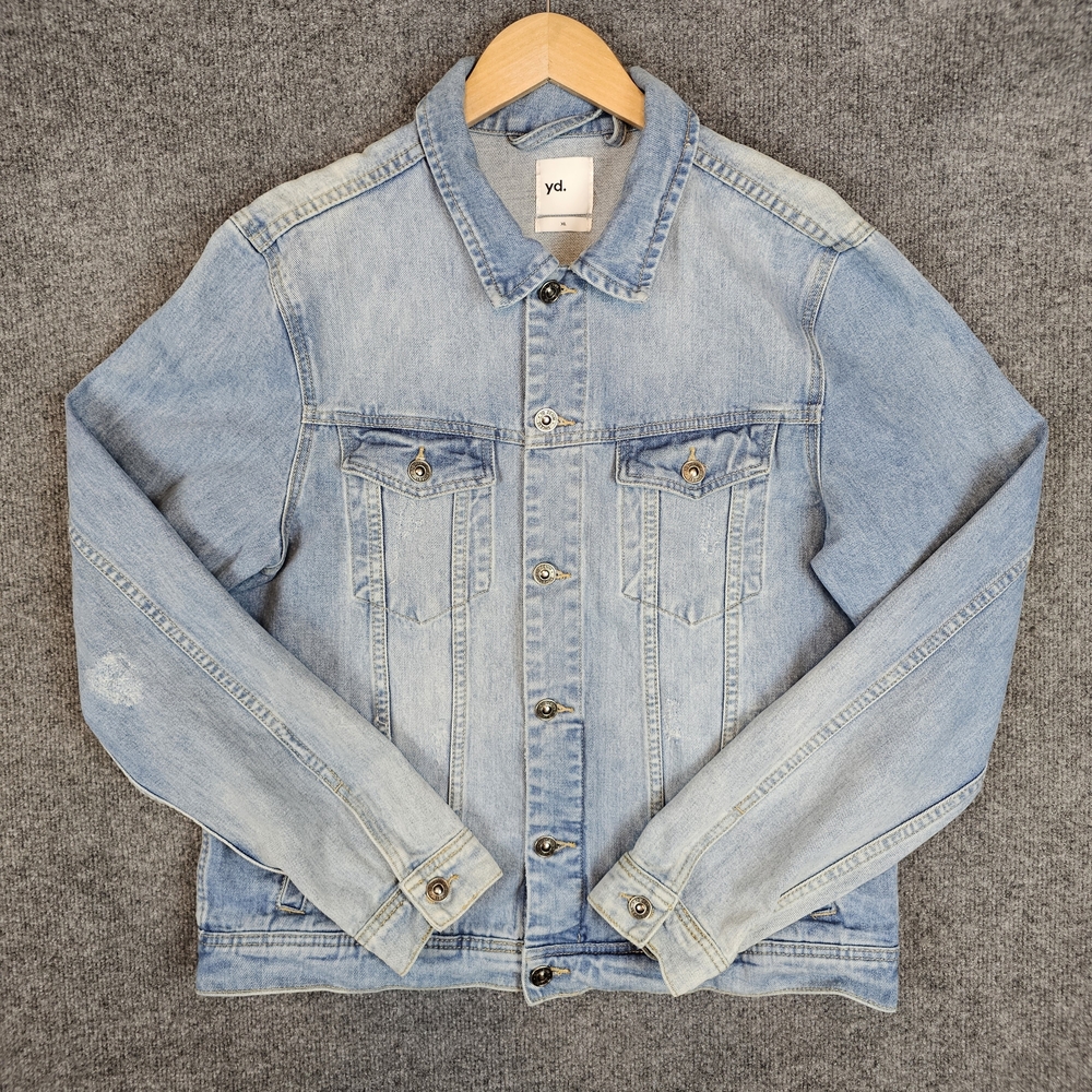 yd. Australia | Classic Light Wash Denim Trucker Jacket